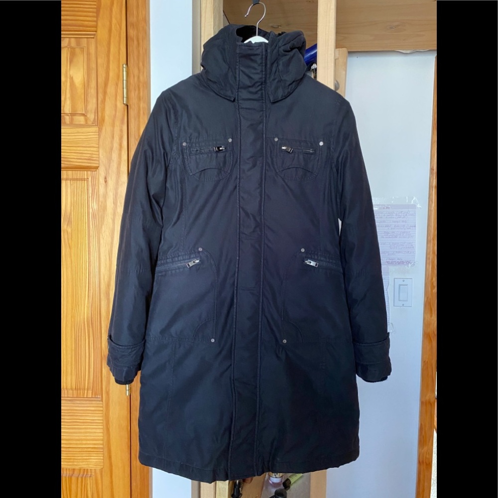 Aritzia TNA Verbier Black Parka